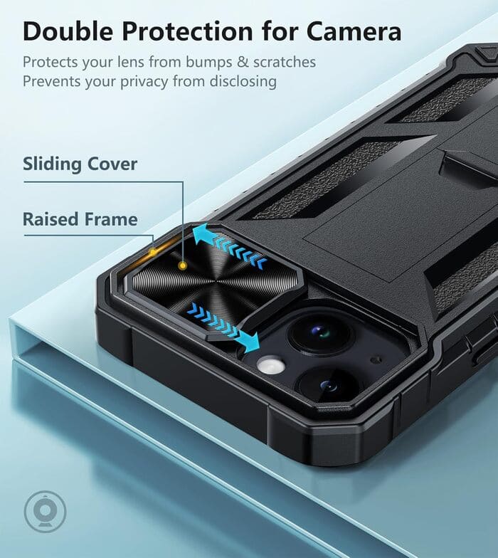 FNTCASE iPhone 15 Phone Cover with Slidable Camera Lens Cover and Built-in Kickstand – FNTCASE OFFICIAL FNTCASE iPhone 15 Phone Cover with Slidable Camera Lens Cover and Built-in Kickstand – FNTCASE OFFICIAL
