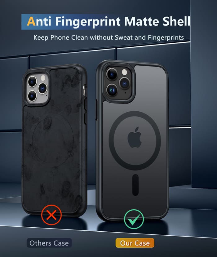 15 plus phone cases iPhone 15 Plus Military Grade Rugged Phone Cover with Built-in Screen Protector and Kickstand FNTCASE OFFICIAL
