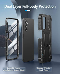 Galaxy A14 5G Case Rugged TPU Cover with Kickstand Military Grade Drop Protection