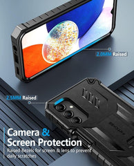 Galaxy A14 5G Case Rugged TPU Cover with Kickstand Military Grade Drop Protection