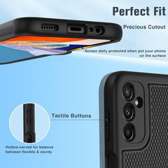 Galaxy A14 5G Case: Dual Layer Protective Heavy Duty Cell Phone Cover Shockproof Rugged with Non Slip Textured