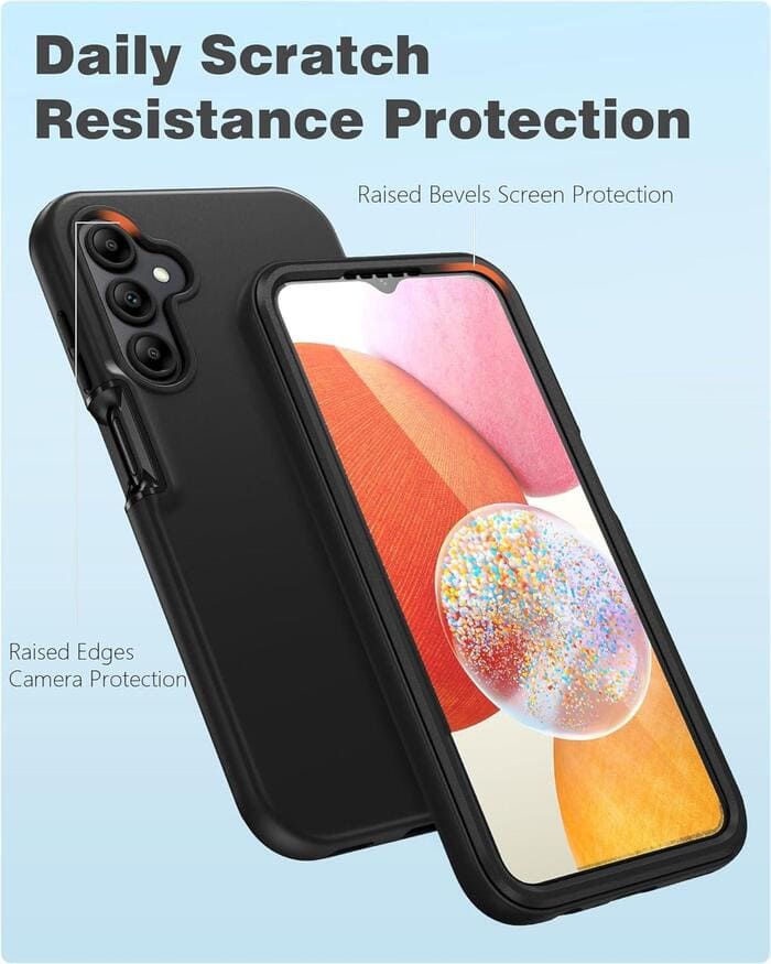 Galaxy A15 5G Case: Protective Silicone Rugged Shockproof Slim Case