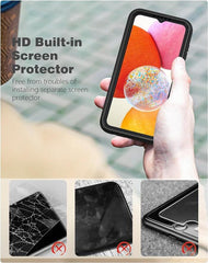 Galaxy A15 5G Case: Protective Silicone Rugged Shockproof Slim Case