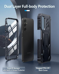 Galaxy A25 /A24 5G Military Grade Drop Proof Phone Case with Kickstand