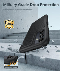 Galaxy A25 /A24 5G Shock Protection Case with Non-Slip Texture Black