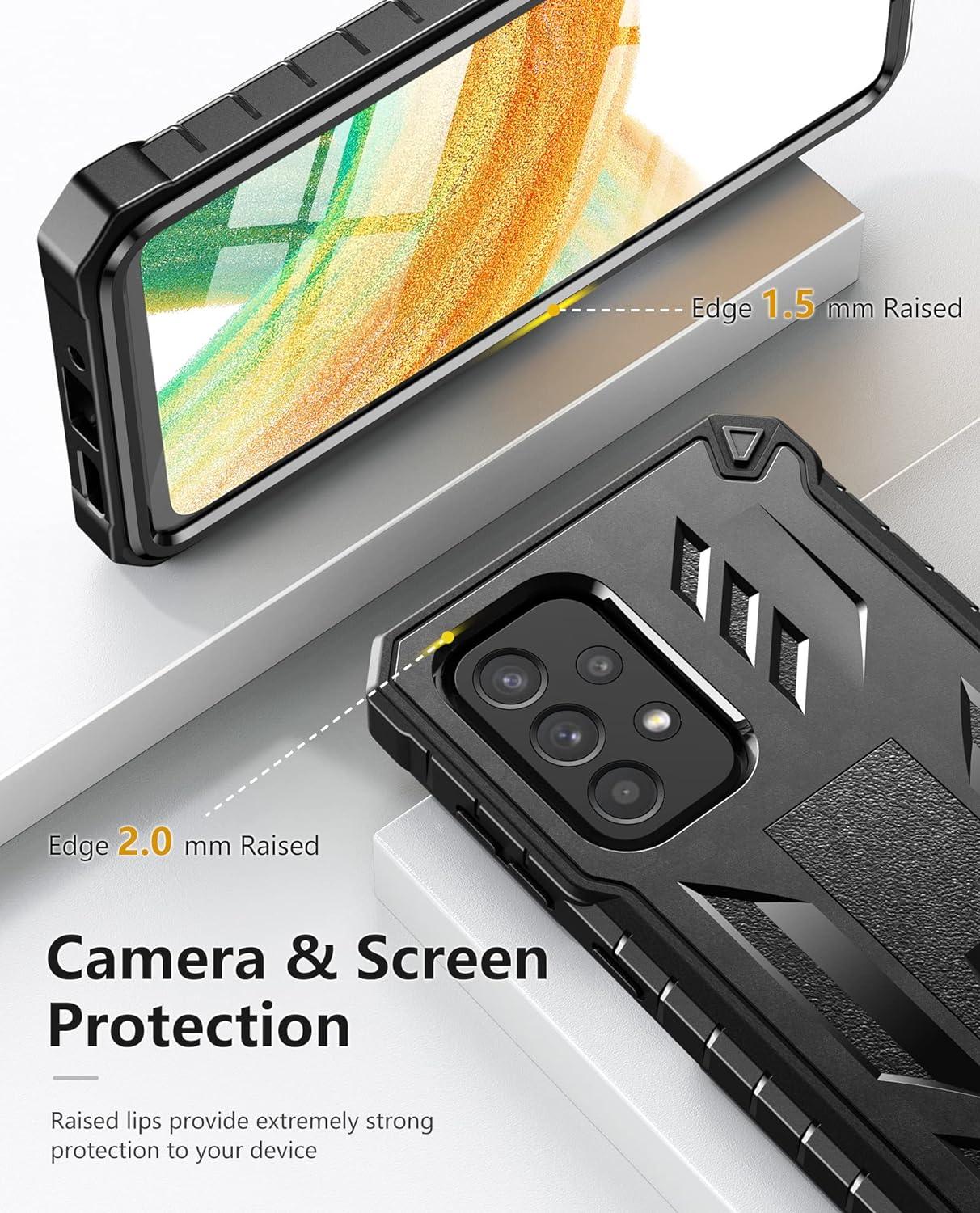 Galaxy A33 5G Case: Military Grade Protective with Kickstand