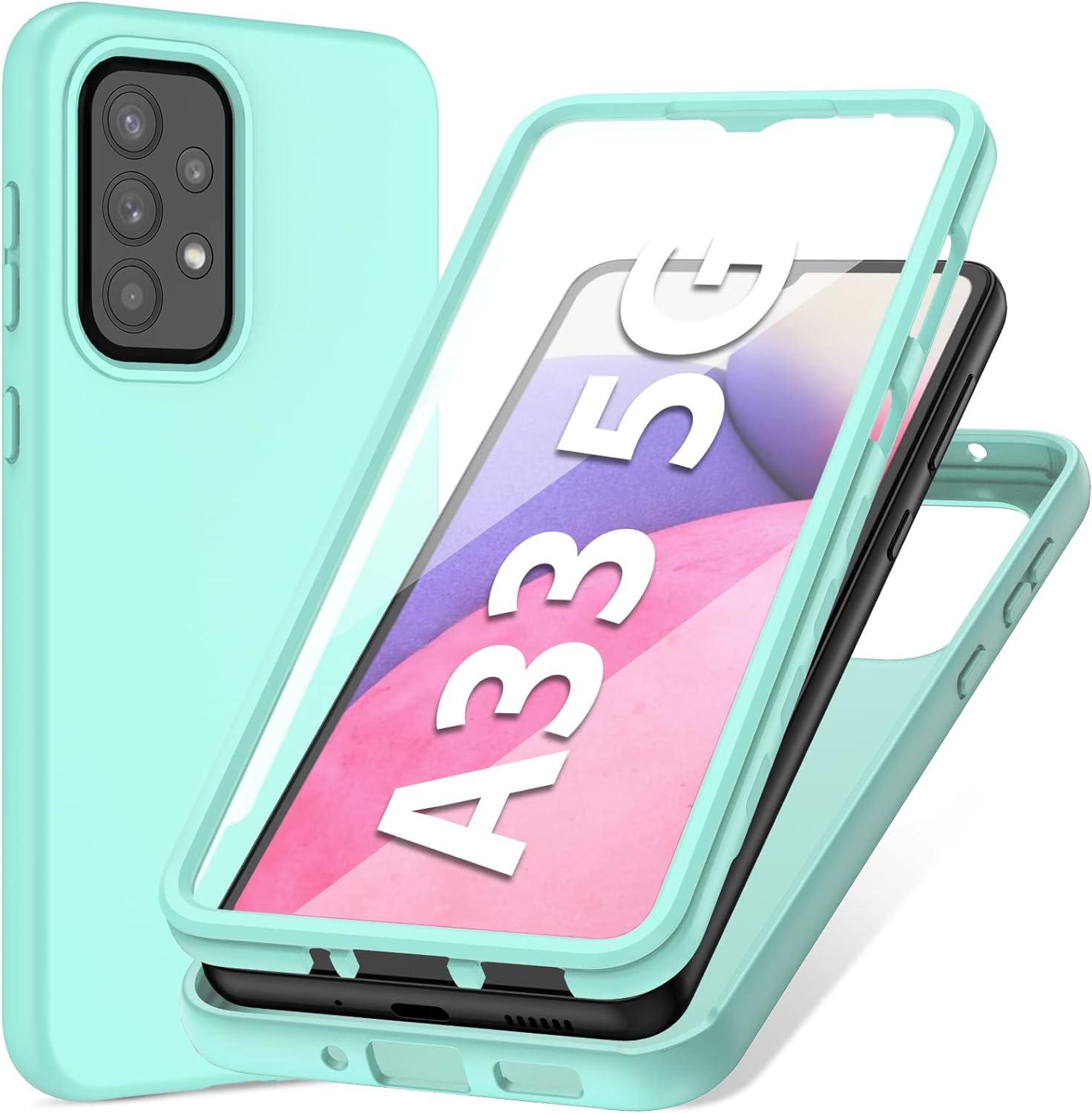 Galaxy A33 5G Case: TPU Silicone Drop Protection Slim Rugged Case