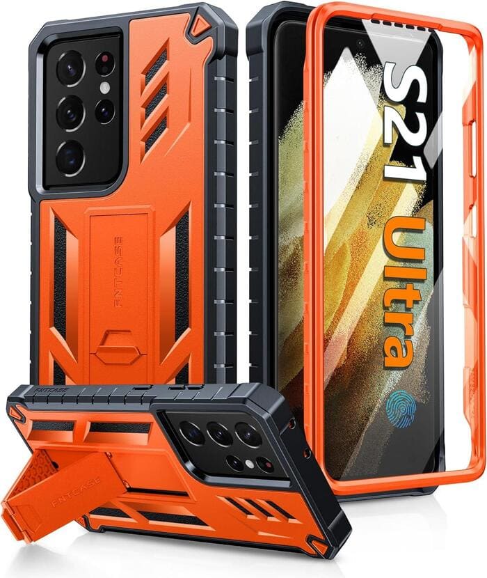 Rugged Case Samsung S21 Ultra Protective Standing Cover Galaxy S21