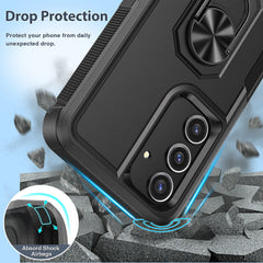 FNTCASE for Galaxy S23 FE Case: Protective Phone Cover Dual Layer Military Grade Drop Proof
