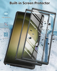 Galaxy S23 Ultra 5G Phone Case with Built-in Screen Protector