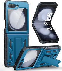 Galaxy Z Flip 5 Full Body Drop Protective Case with Kickstand