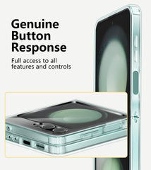 Galaxy Z Flip 5 Full Body Drop Protective Clear Phone Case