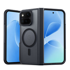 Google 11 Pro Fold with Hinge Protection Translucent MagSafe Matte Case Military Grade Shockproof Protective Phone Cover