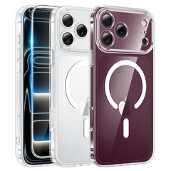 iPhone 18 Pro Clear Case: Magnetic Charging Shockproof Magsafe Support