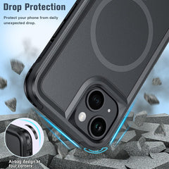 iPhone 13 iPhone 14 Phone Case Magnetic Dual Layer Military Grade Drop Shockproof Protection - FNTCASE OFFICIAL