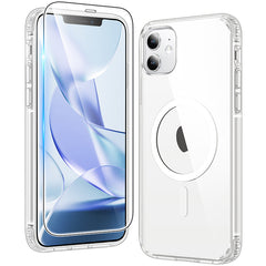 iPhone 11 クリアケース: 磁気充電、黄ばみ防止、耐衝撃性、Magsafe サポート