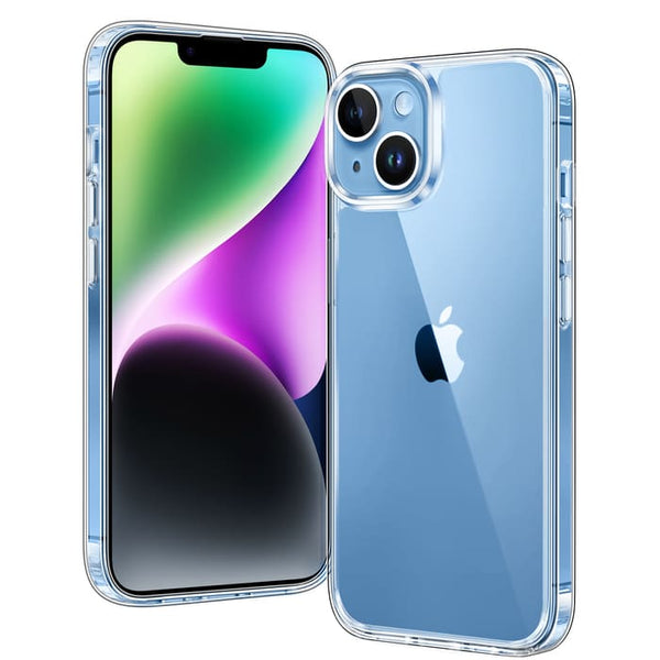 iPhone 14 Plus 傷つけ防止 黄ばみ防止 スマホケース iPhone 14 Plus 携帯ケース: 黄ばみ防止クリア透明スリム保護