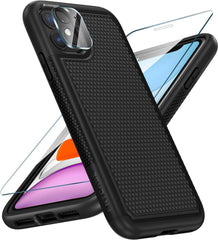 iPhone 11 Phone Case: Dual Layer Heavy Duty Protective Cover Shockproof Rugged with Non-Slip Textured - FNTCASE OFFICIAL