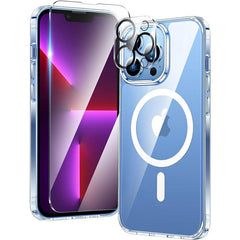 iPhone 13 Pro Max Clear Case: Magnetic Charging Magsafe Support