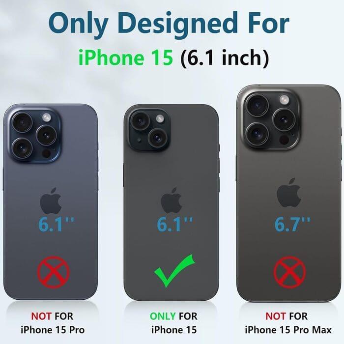 Stroson For IPhone 16 Pro Case With 2X Screen Protector [Kickstand & Belt Clip