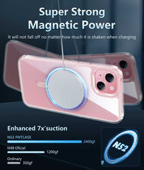 iPhone 15 Case: Magnetic Charging Magsafe Support Space Goggles