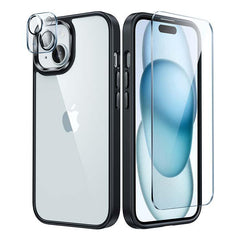 iPhone 15 Plus 6.7 inch Case: Anti-Yellowing Clear Transparent Slim Protective Case
