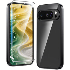 Google Pixel 10 Pro XL/9 Pro XL ケース：クリアでスリム、黄ばみ防止、耐衝撃保護スマホケース