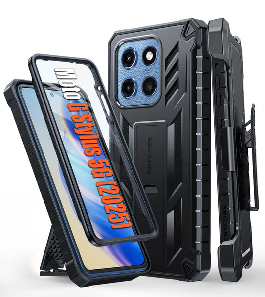 FNTCASE Moto G Stylus 5G 2025 6.7 Inch Phone Case: Rugged