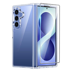 Samsung Z Fold 8 Ultra/Z Fold 7 Phone Case: Clear Slim Anti Yellowing Shockproof Protective