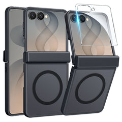 Samsung Z Flip 8 Phone Case: Matte Magnetic Charging Shockproof Magsafe Support Phone Case