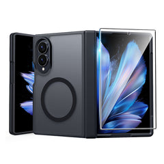 Samsung Galaxy Z Fold 8 with Hinge Protection Translucent MagSafe Matte Case Military Grade Shockproof Protective Phone Cover