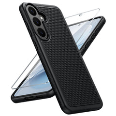 Samsung Galaxy S26 FE Matte TPU Case, Screen Protector & Shockproof Non-Slip Cover