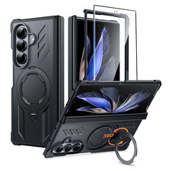 Samsung Galaxy Z Fold 7 magnetische robuste Hülle mit Ring-Ständer, Schutz nach Militärstandard