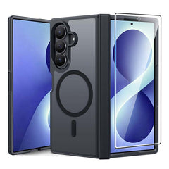 Samsung Galaxy Z Fold 7 Hülle: Scharnierschutz, matt-transparent, MagSafe, militärtauglicher, stoßfester Schutz